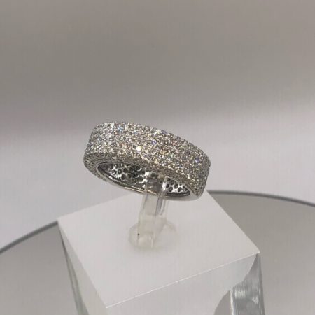 2.15tcw Micro Pave Diamond Ring
